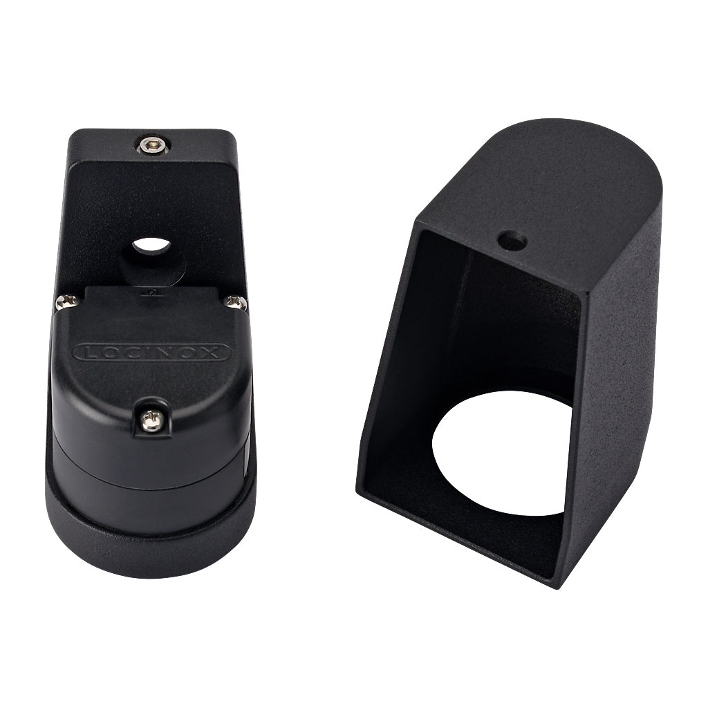 Locinox CONE55-DC Architectural Conical Wall Lighting 12-24V DC Black