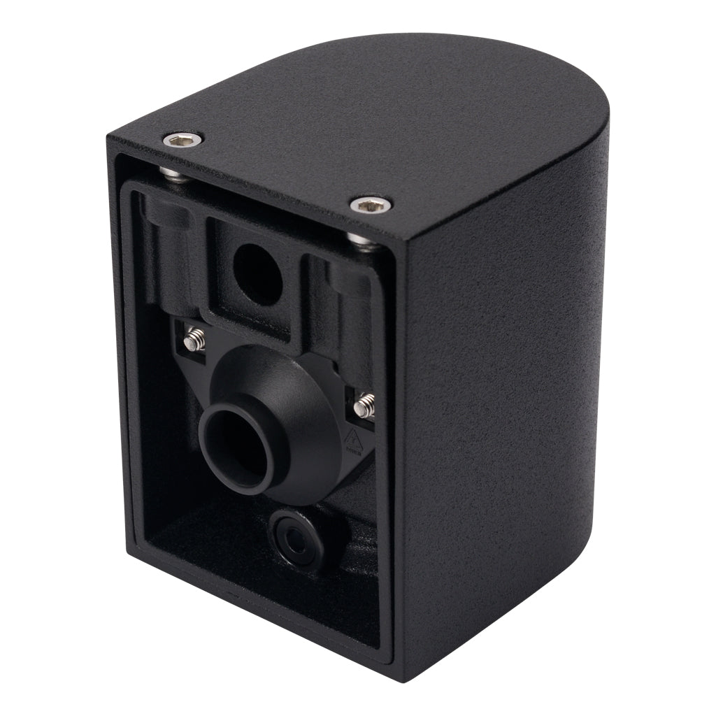 Locinox ARCO55-DC Architectural Conical Wall Lighting 12-24V DC Black