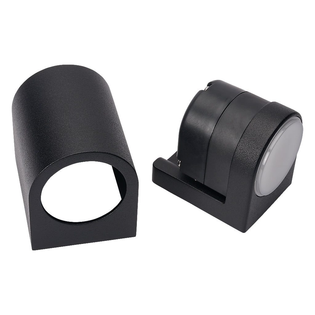 Locinox ARCO55-DC Architectural Conical Wall Lighting 12-24V DC Black