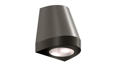 Locinox CONE55-DC Architectural Conical Wall Lighting 12-24V DC Anthracite Grey