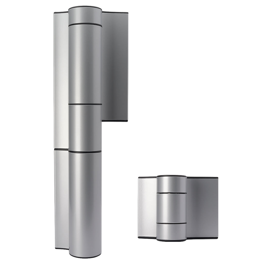 Locinox MAMMOTH 180-2 Second Generation Hydraulic 180° Gate Closer Hinge Silver