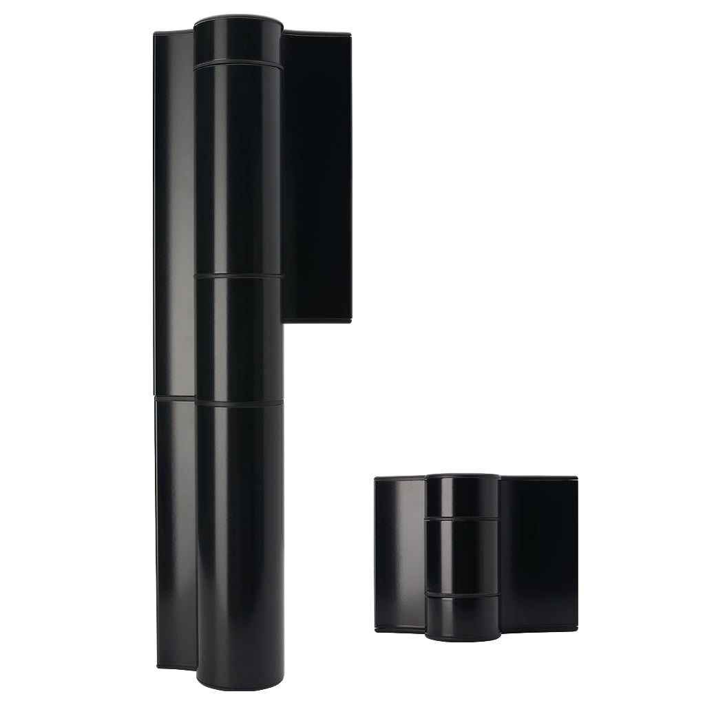 Locinox MAMMOTH 180-2 Second Generation Hydraulic 180° Gate Closer Hinge Black
