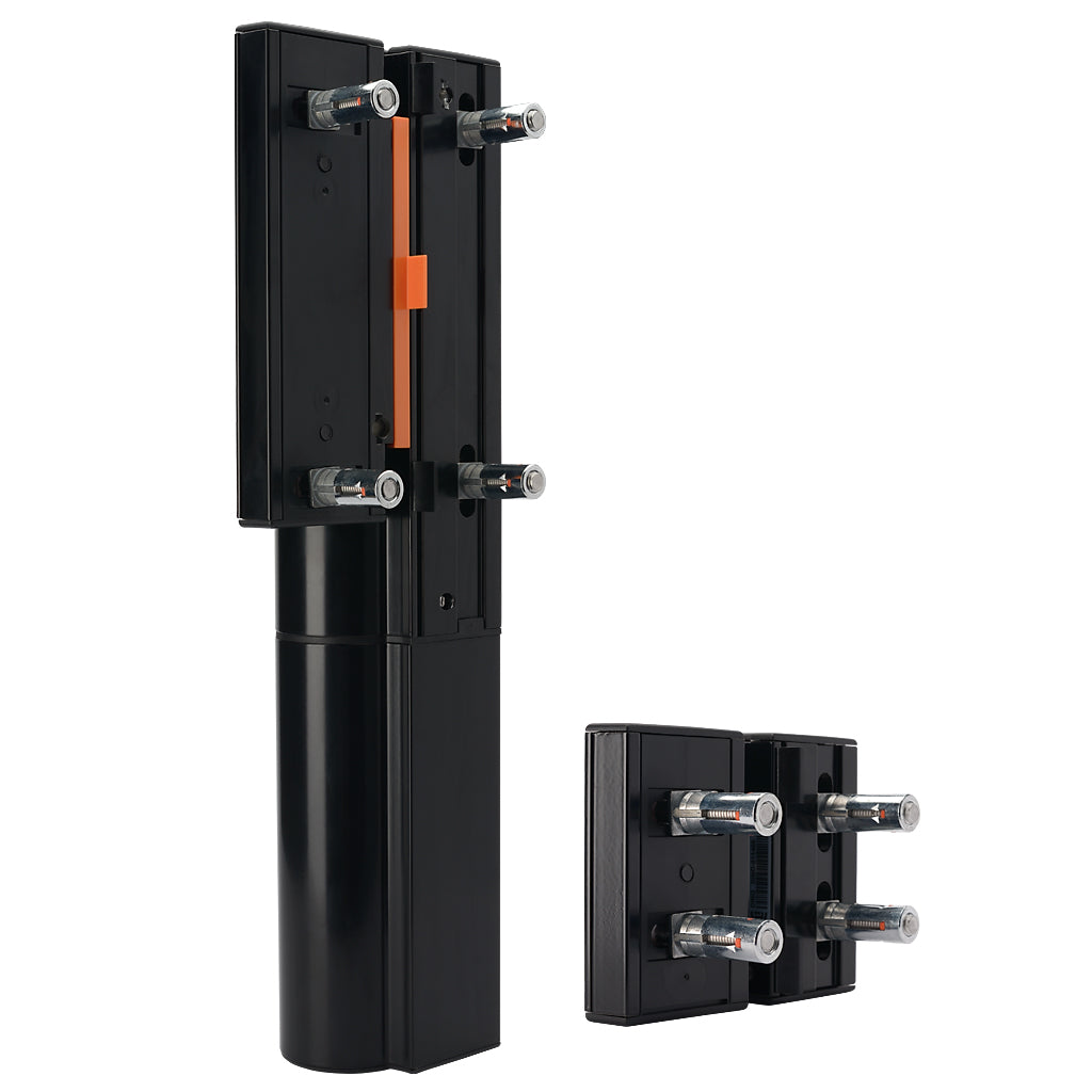 Locinox MAMMOTH 180-2 Second Generation Hydraulic 180° Gate Closer Hinge Black