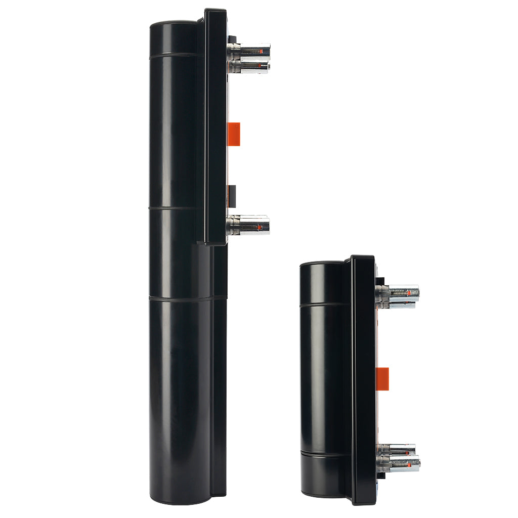 Locinox Mammoth HD - 2 Second Generation Hydraulic 180° Gate Closer & Hinge Black