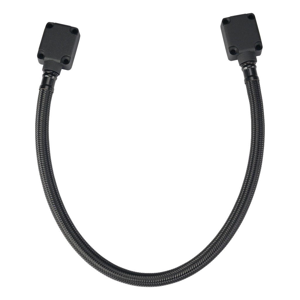 Locinox DVK-HD-650 Reinforced Black Braided Stainless Steel Guiding Cable 650mm