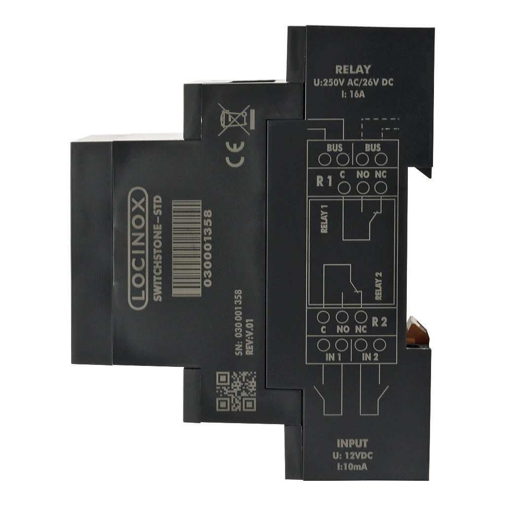 Locinox SWITCHSTONE-STD 2-Channel Relay Module