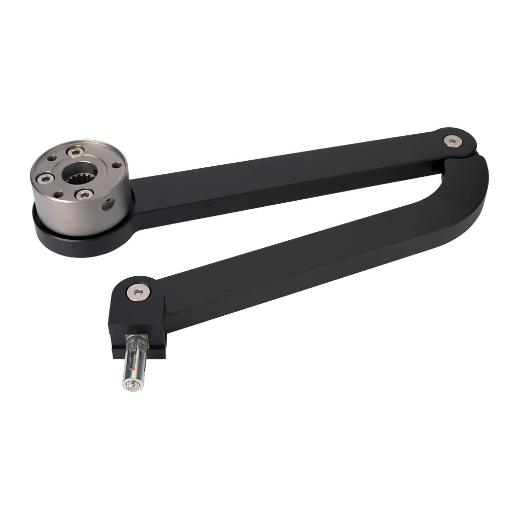 Locinox Venus Motorised Gate Closer For Pedestrian Swing Gates Articulated Arm Black