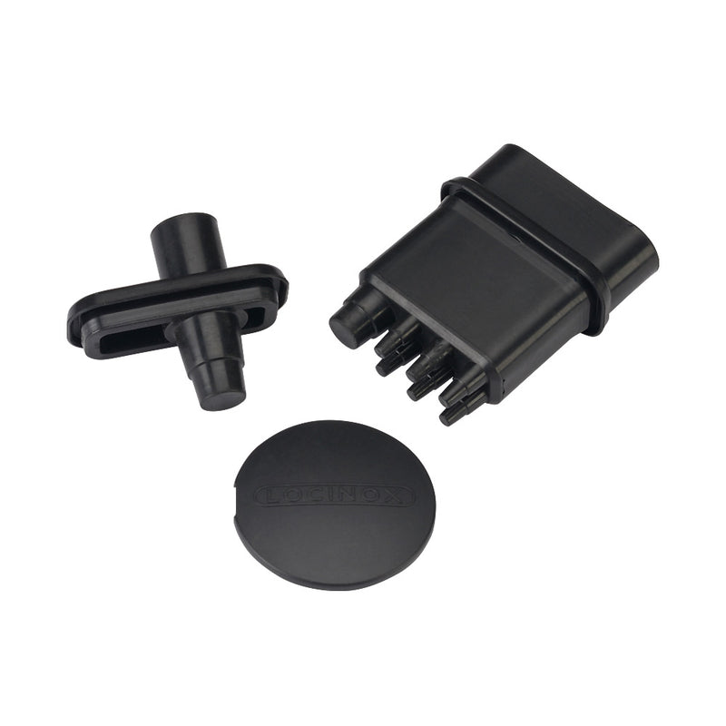Locinox Venus Motorised Gate Closer For Pedestrian Swing Gates Black