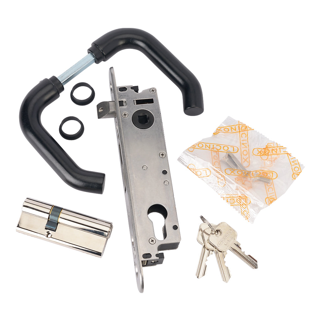 Locinox VITA Mechanical Code Lock Kit For 40mm Profile Double Side Black