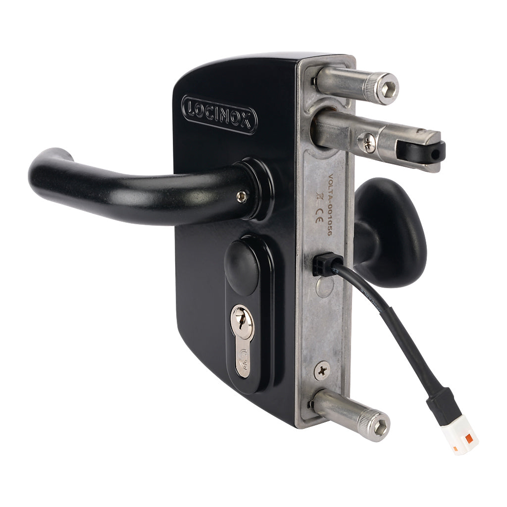 Locinox LNKQ Surface Mounted Lock With Single Sided Battery Powered Keypad To Suit 40-60mm Box Section 9005