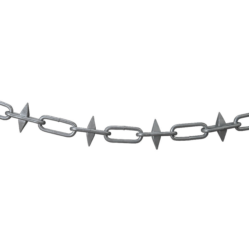 Ornate Spiked Galvanised Chain 63 x 22mm