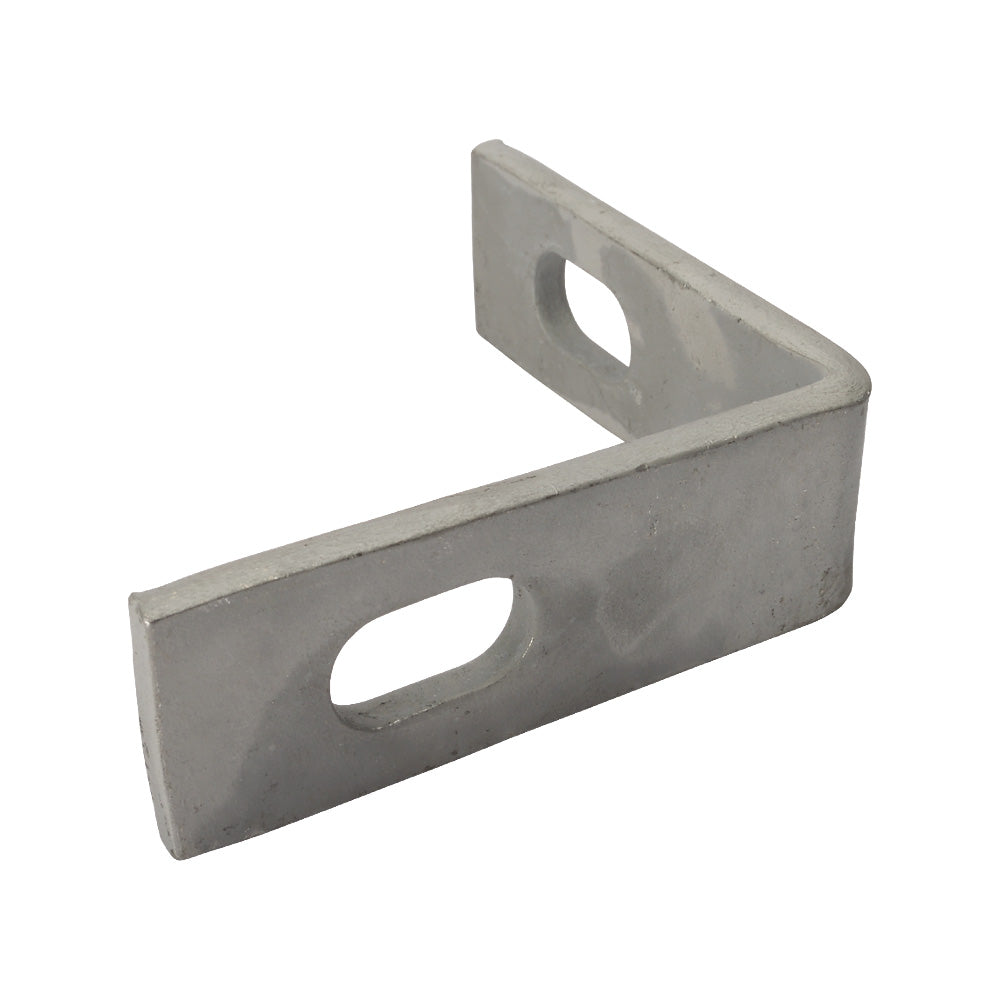 Steel Palisade Fencing Corner Fishplate Galvanised