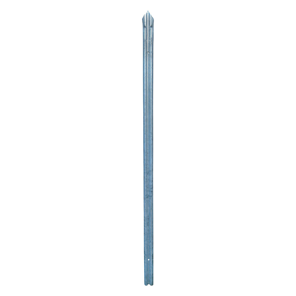 Steel Palisade Fencing Pale 2.0m High 2mm W Triple Point Galvanised