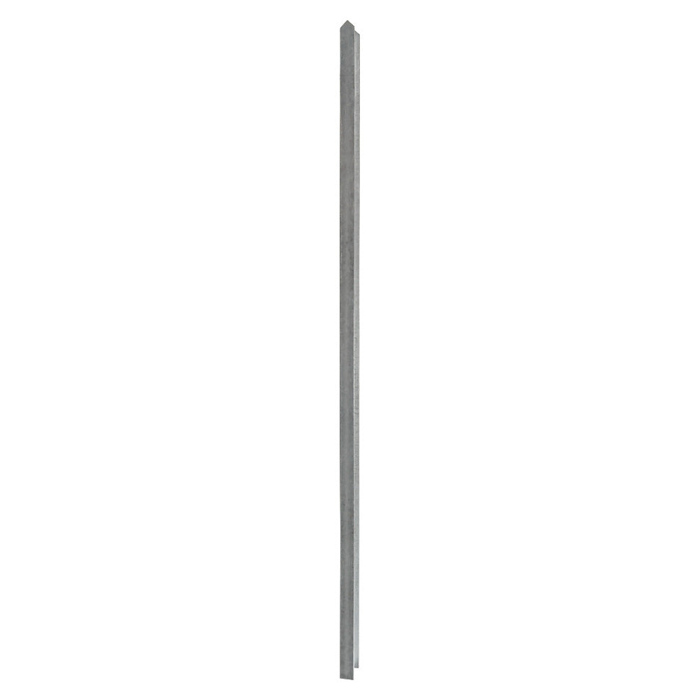 Steel Palisade Fencing Post 100x55mm Galvanised For 2.0m High Pales