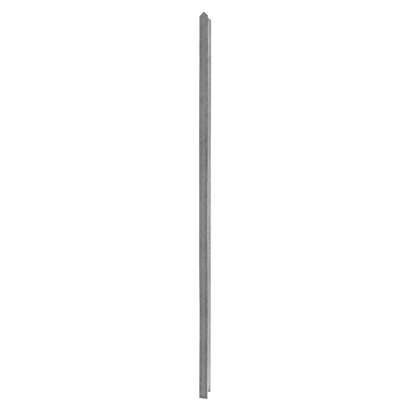 Steel Palisade Fencing Post 100x55mm Galvanised For 2.0m High Pales