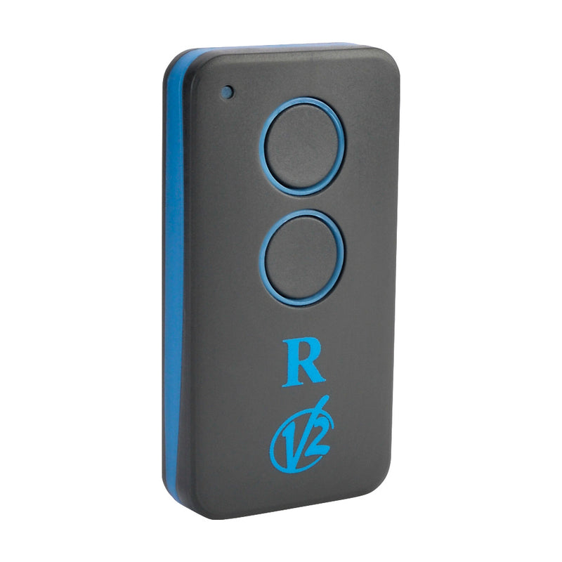 V2 DC Iron Unique Rolling Code Remote Transmitter Blue