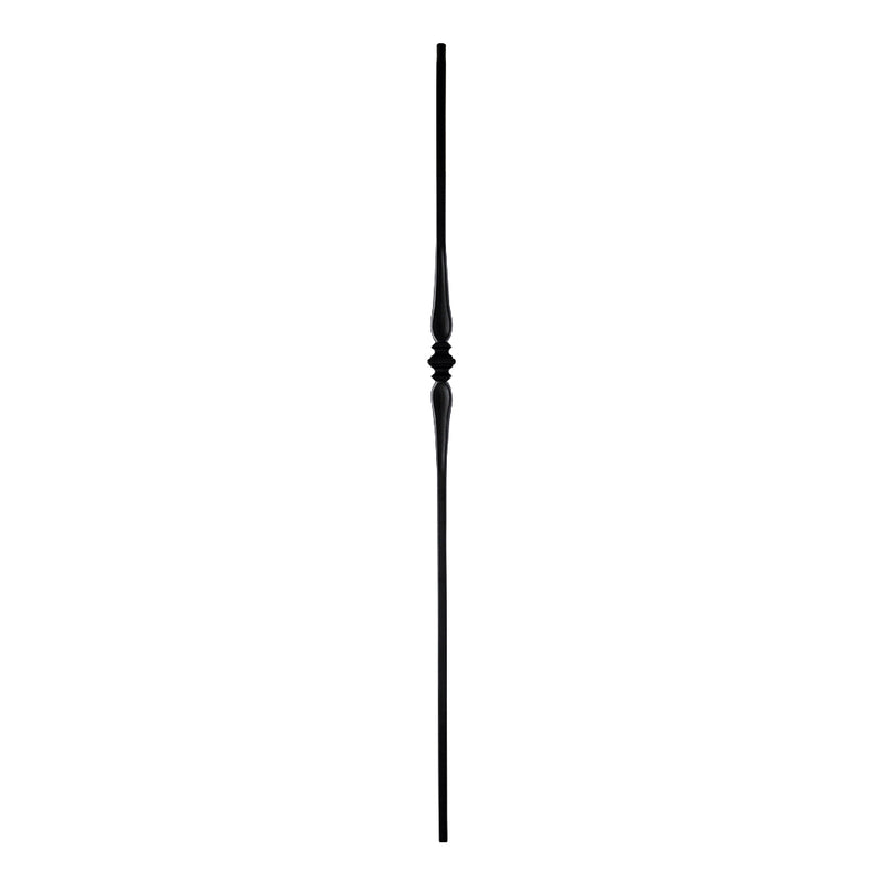 PK89 Stair Spindle Single Knuckle Black