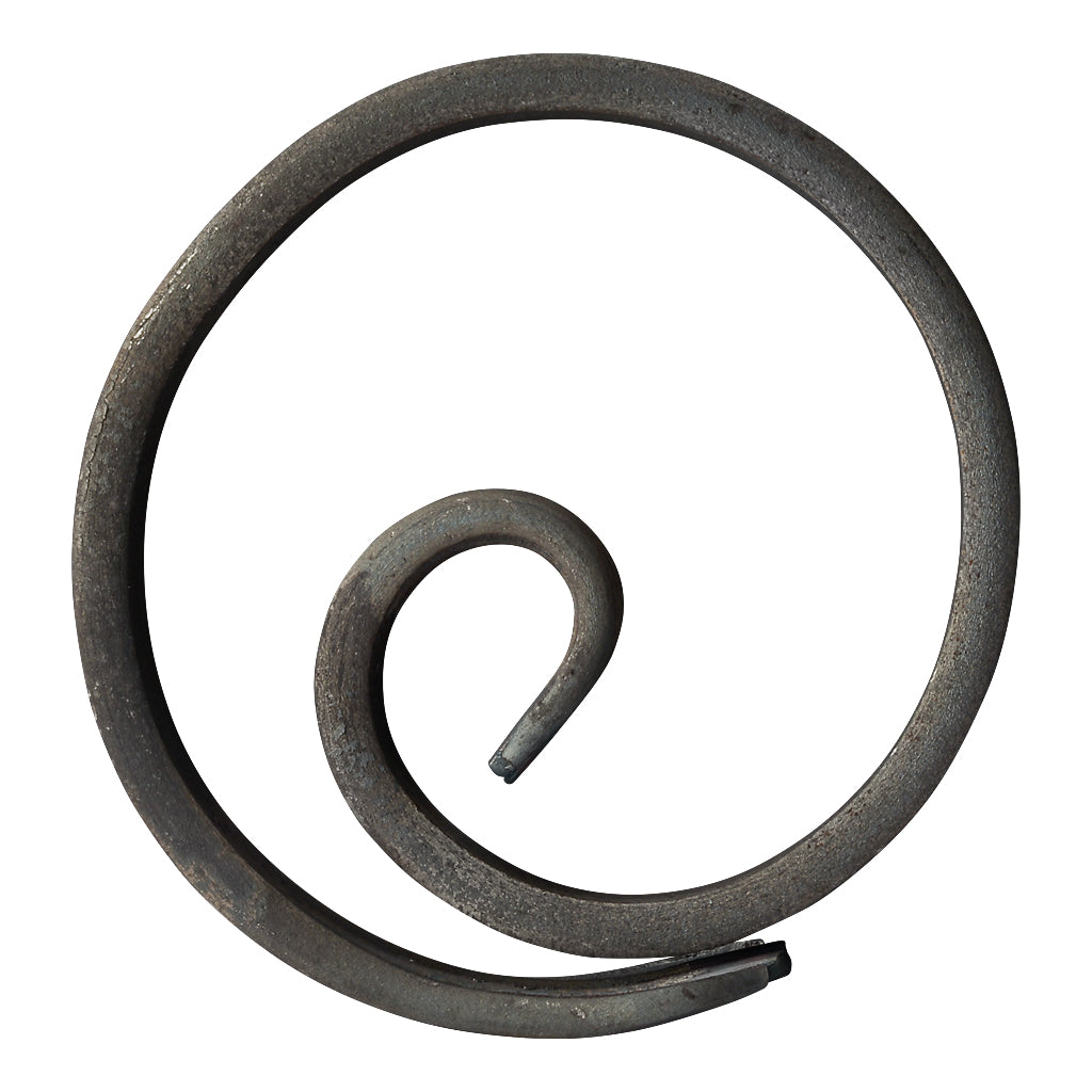 RN8AX100 100mm Diameter Ring 12 x 6mm Fishtail Forged