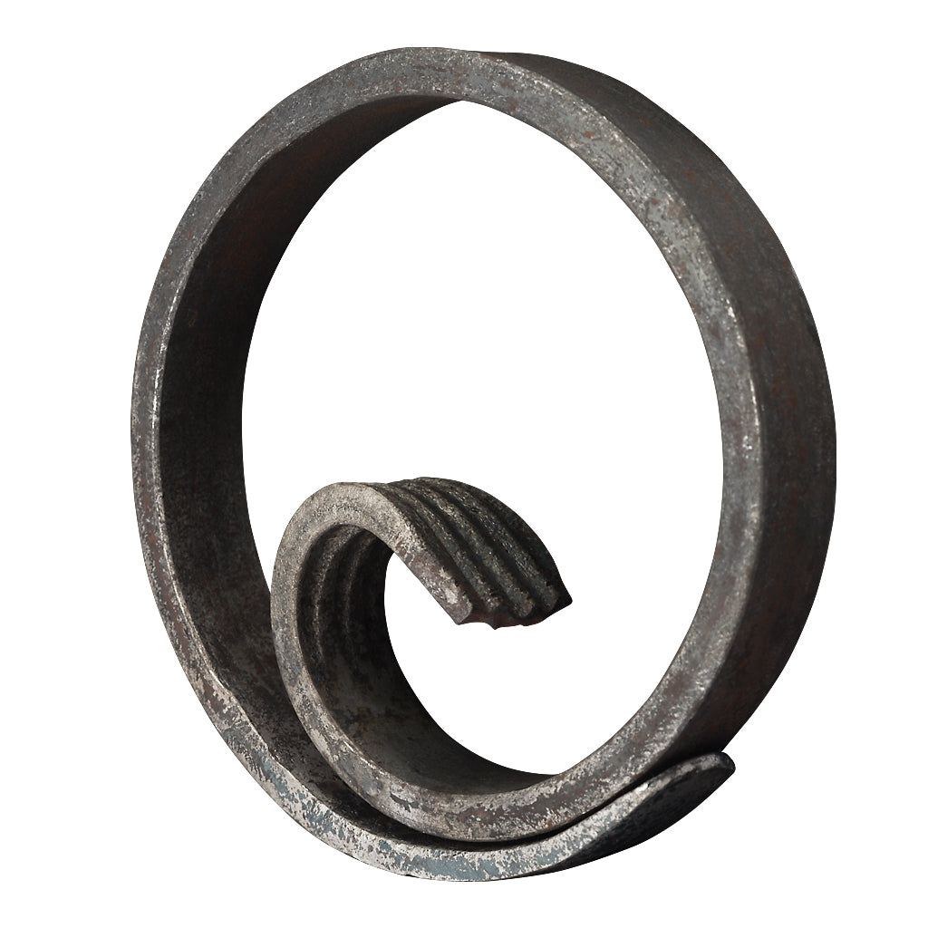 RN8BX100 100mm Diameter Ring 16 x 6mm Fishtail Forged