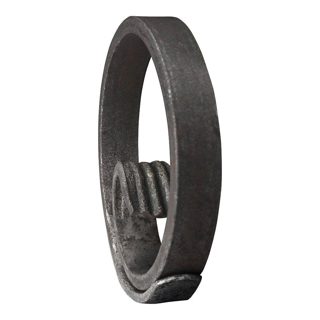 RN8BX100 100mm Diameter Ring 16 x 6mm Fishtail Forged