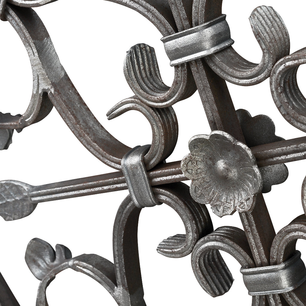 RZ18 Rosette 610 x 610mm 16 x 8mm Flat Bar