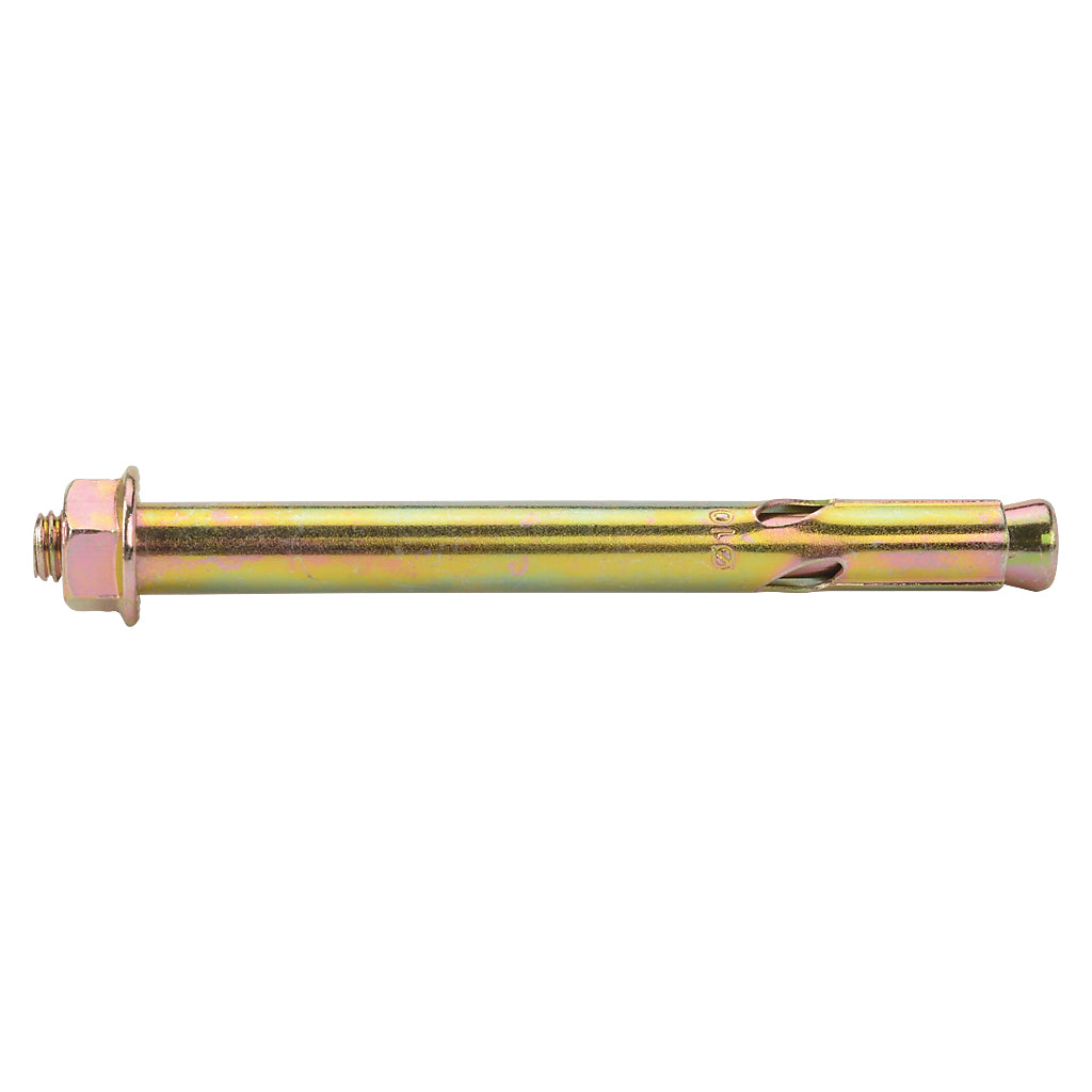 Zinc Plated Sleeve Anchor Nut Type M10 x 100mm