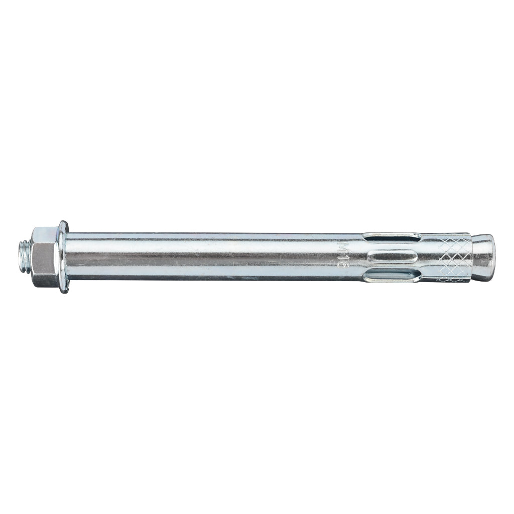Zinc Plated Sleeve Anchor Nut Type M16 x 150mm