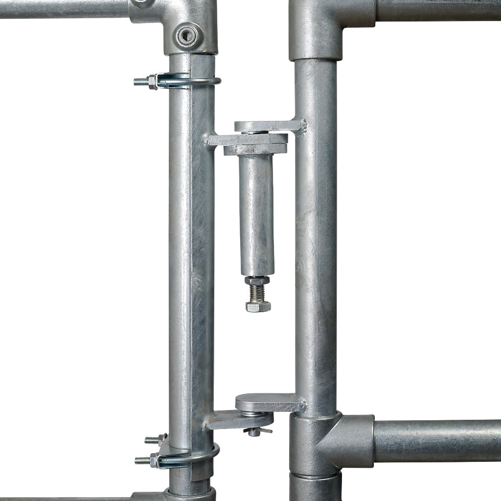 Pre Welded Sprung Gate Hinge Set Retro Fit For Tube 42.4mm