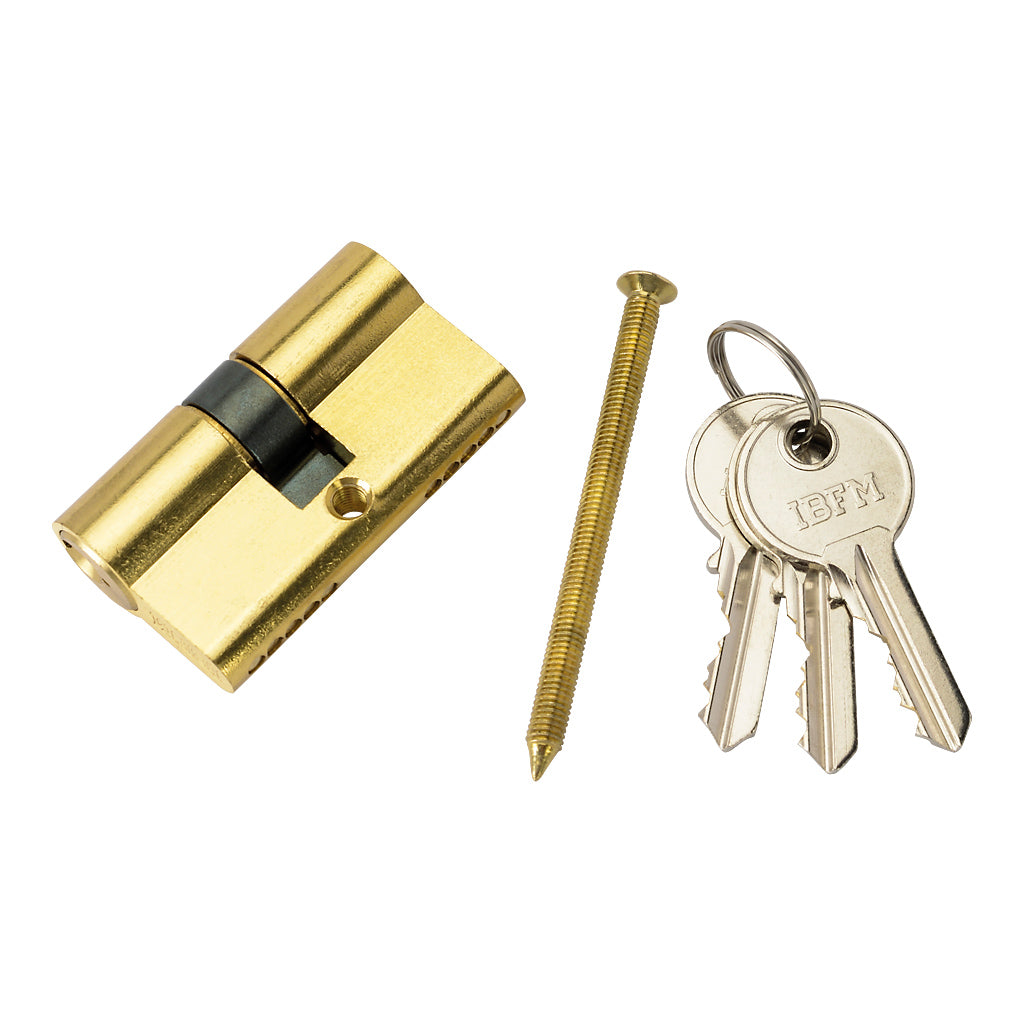 Sliding Gate Lock Double Hook With Barrel & Keys
