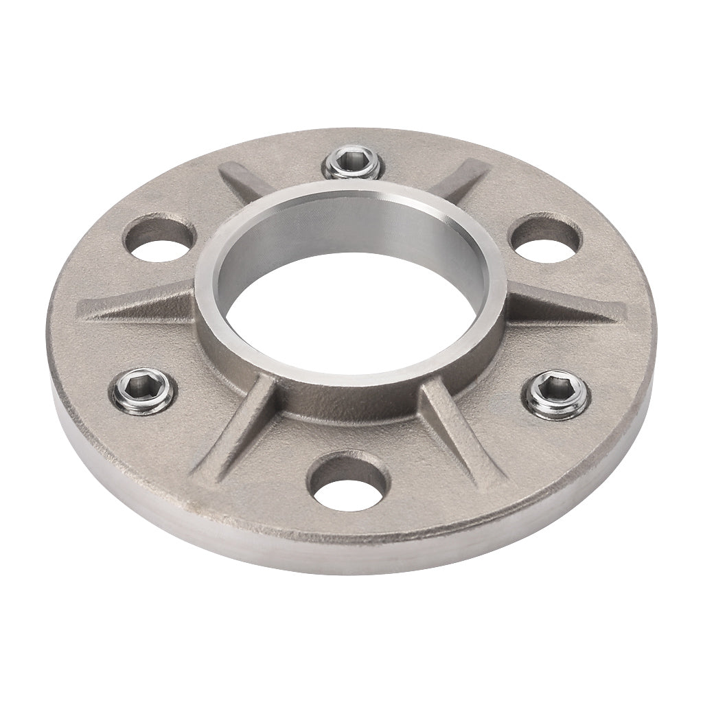 316 Adjustable Base Flange To Weld To Suit 48.3mm Outside Diameter Tube