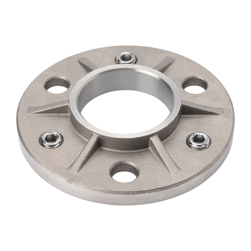 316 Adjustable Base Flange To Weld To Suit 48.3mm Outside Diameter Tube