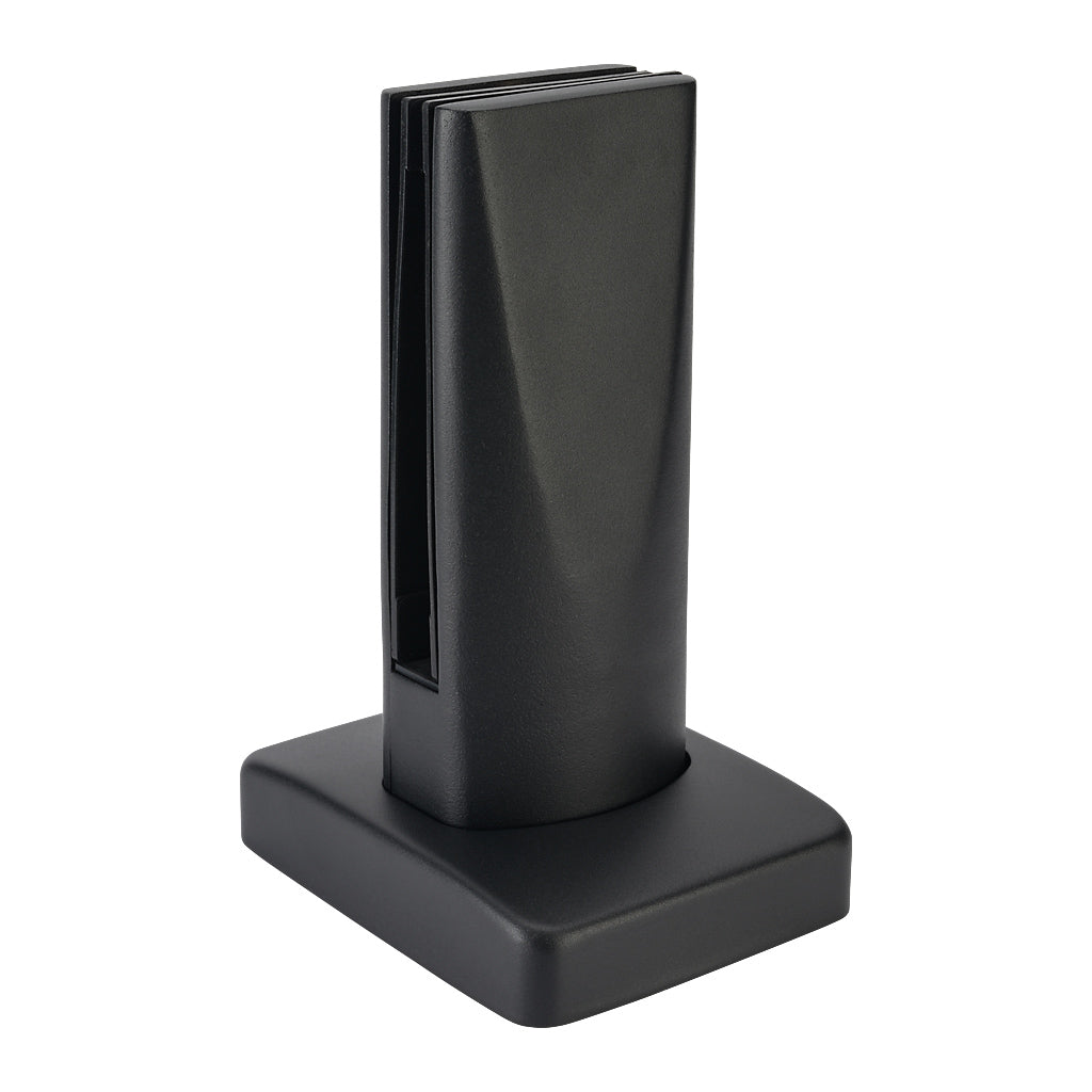 2205 Duplex Stainless Steel Spigot Base Fix To Suit 12.0mm - 17.5mm Glass Black