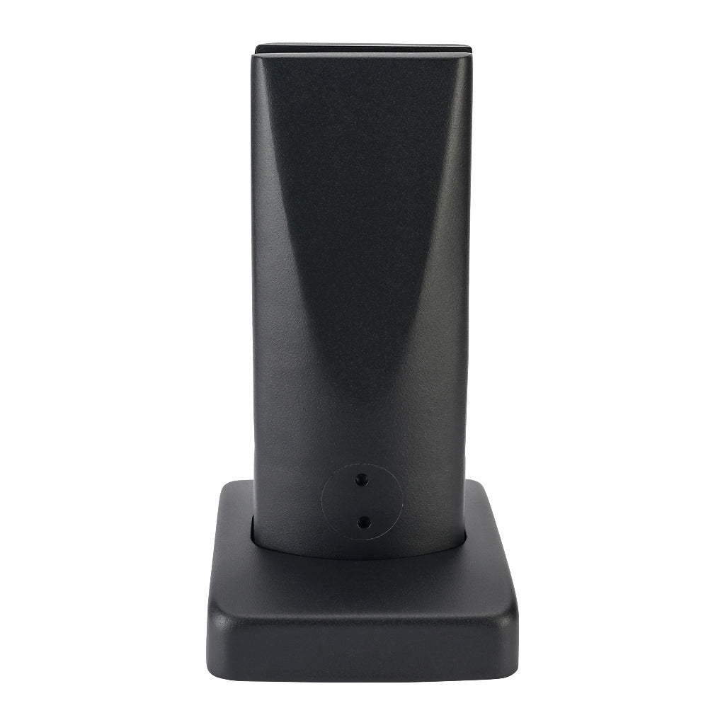 2205 Duplex Stainless Steel Spigot Base Fix To Suit 12.0mm - 17.5mm Glass Black
