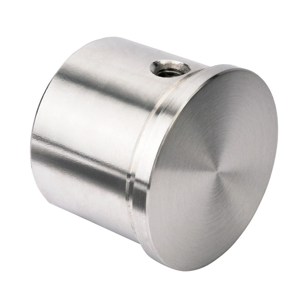 316 Stainless Steel Flat End Cap For 42.4mm Slotted Tube