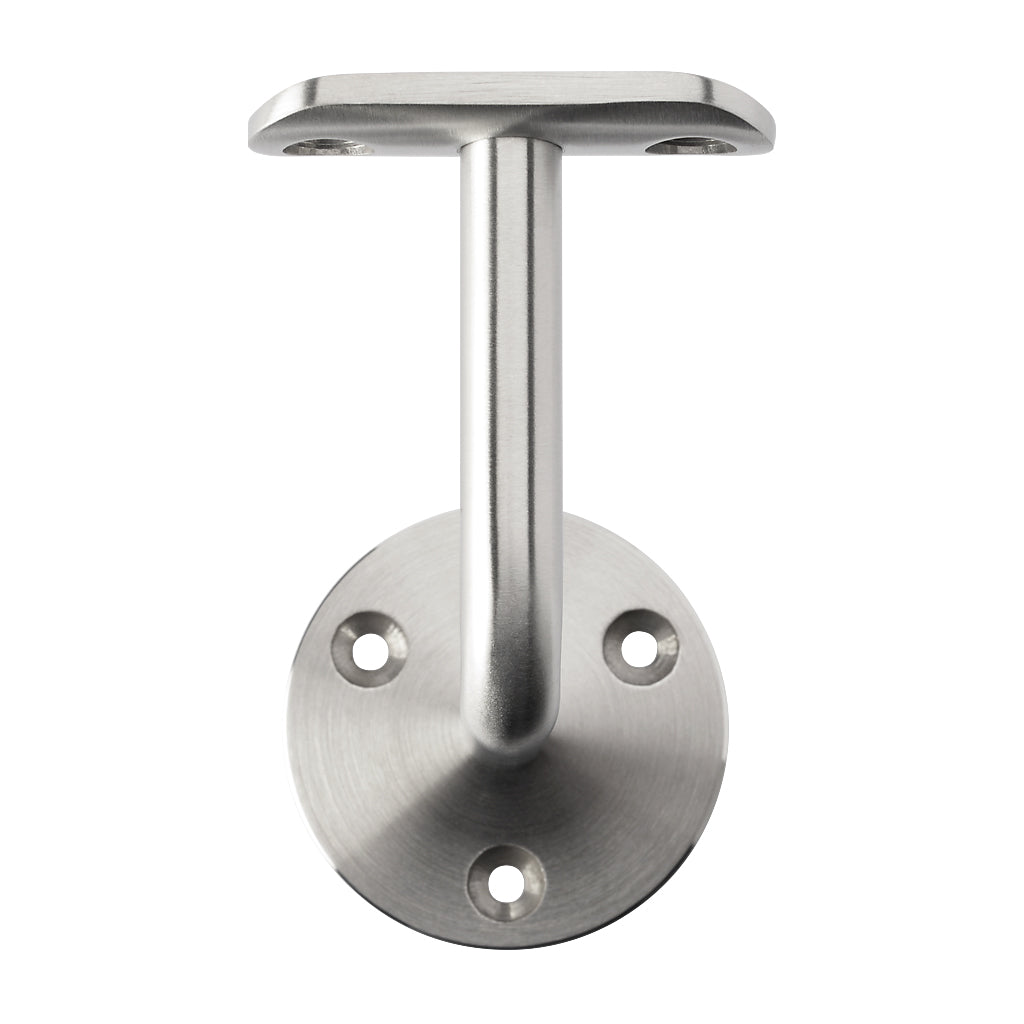 316 Stainless Steel Handrail Bracket 78mm Projection To Suit 48.3mm Tube