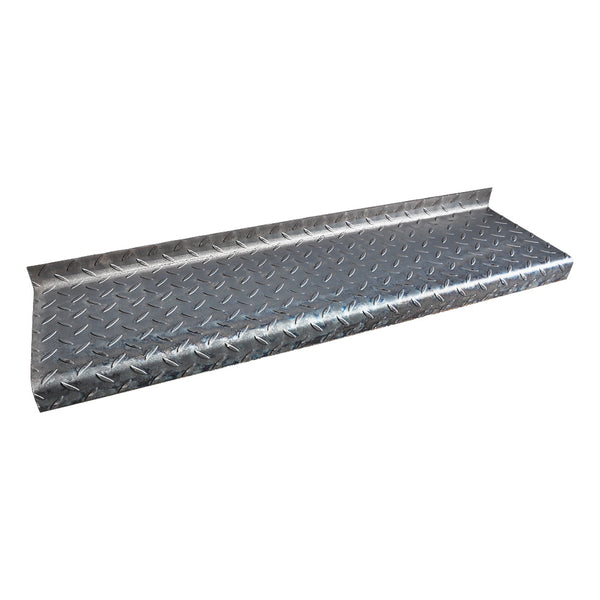 Durbar Steel Stair Tread 1000 x 265 x 4.5mm 50mm Turn Up/Down