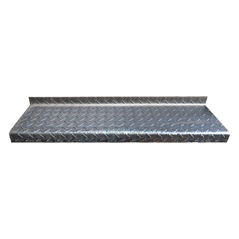 Durbar Steel Stair Tread 1000 x 265 x 4.5mm 50mm Turn Up/Down