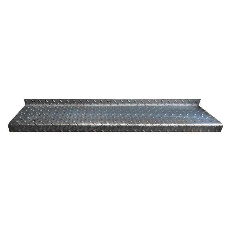 Durbar Steel Stair Steel Tread 1250 x 265 x 4.5mm 50mm Turn Up/Down