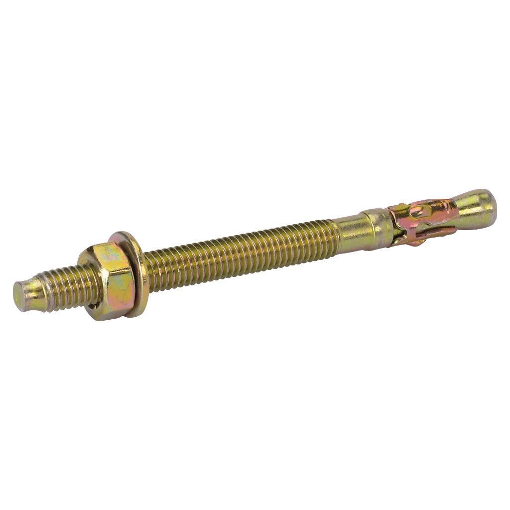 Zinc Plated Through Bolt M8 x 100mm