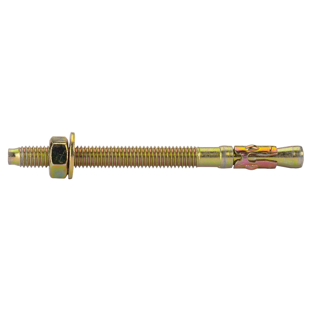 Zinc Plated Through Bolt M8 x 100mm