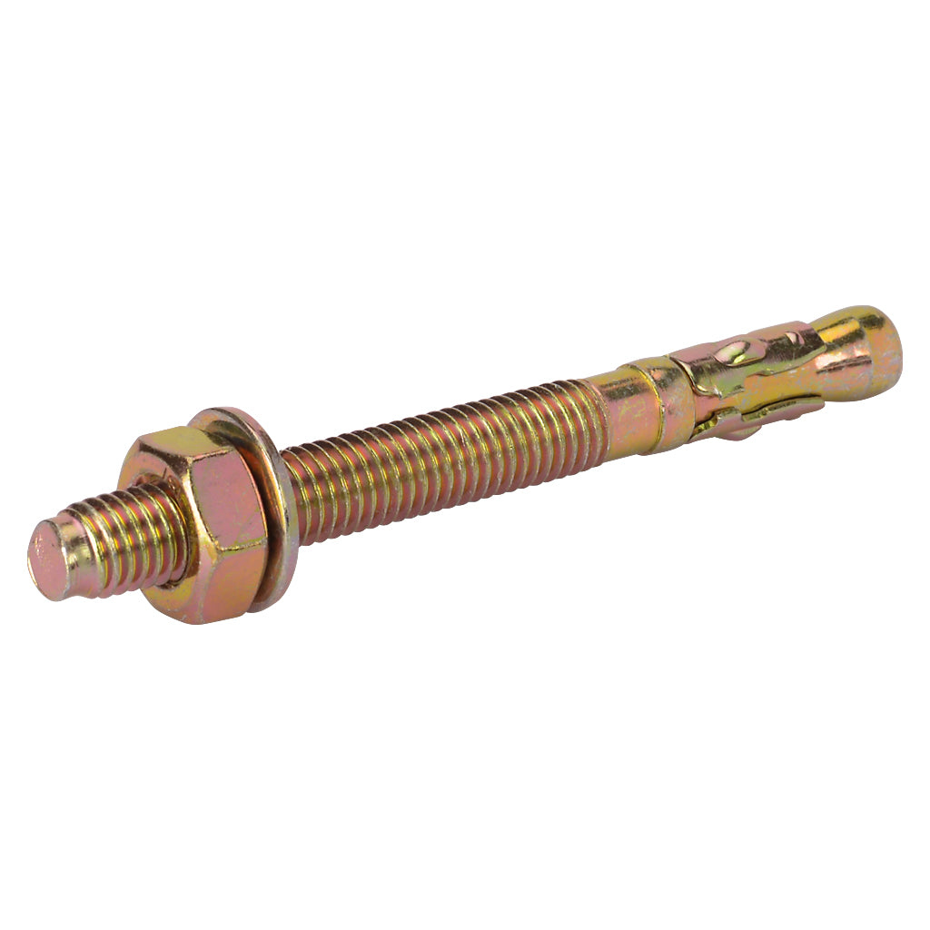 Zinc Plated Through Bolt M10 x 100mm