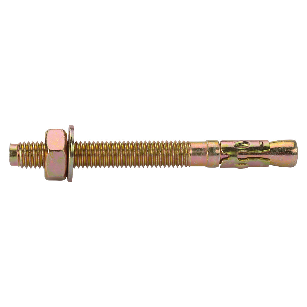 Zinc Plated Through Bolt M10 x 100mm