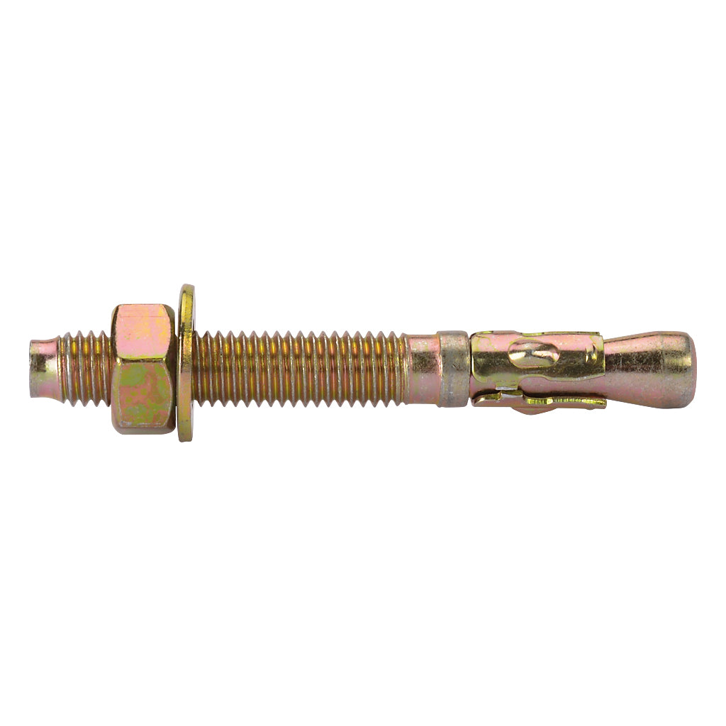 Zinc Plated Through Bolt M12 x 100mm
