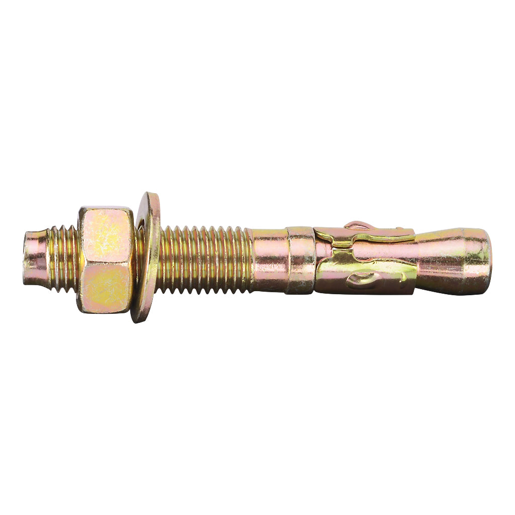 Zinc Plated Through Bolt M16 x 105mm