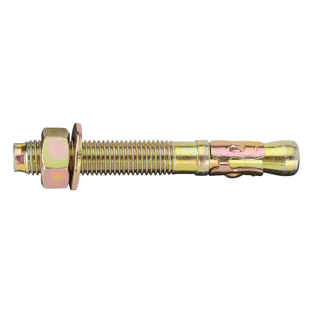 Zinc Plated Through Bolt M16 x 125mm