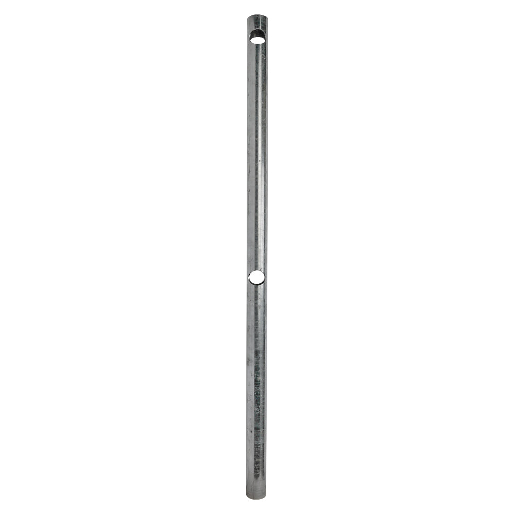 Mezzanine Handrail Post 48.3mm x 3.2mm 1130mm Long To Take 33.7mm Round Tube Galvanised