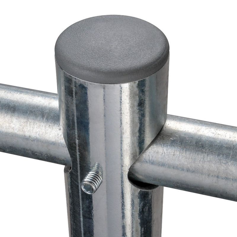 Galvanised Post 48.3mm x 3.2mm 1130mm Long To Take 33.7mm Diameter Handrail