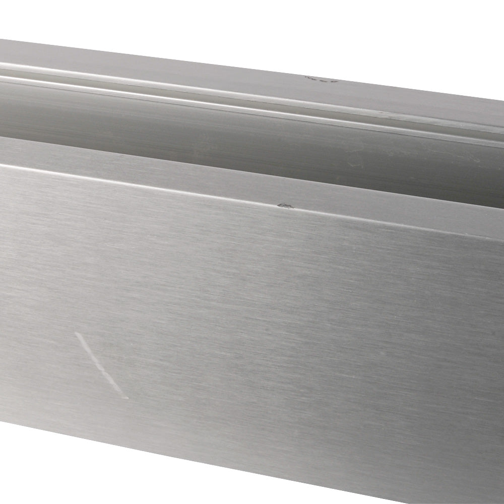 Clearance Adjustable Aluminium Channel Base Fix 12mm To 21.52mm 3000mm Long