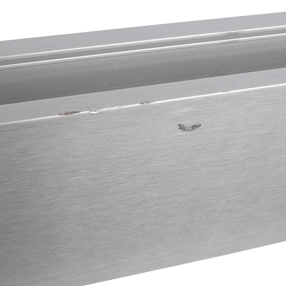 Clearance Adjustable Aluminium Channel Base Fix 12mm To 21.52mm 3000mm Long