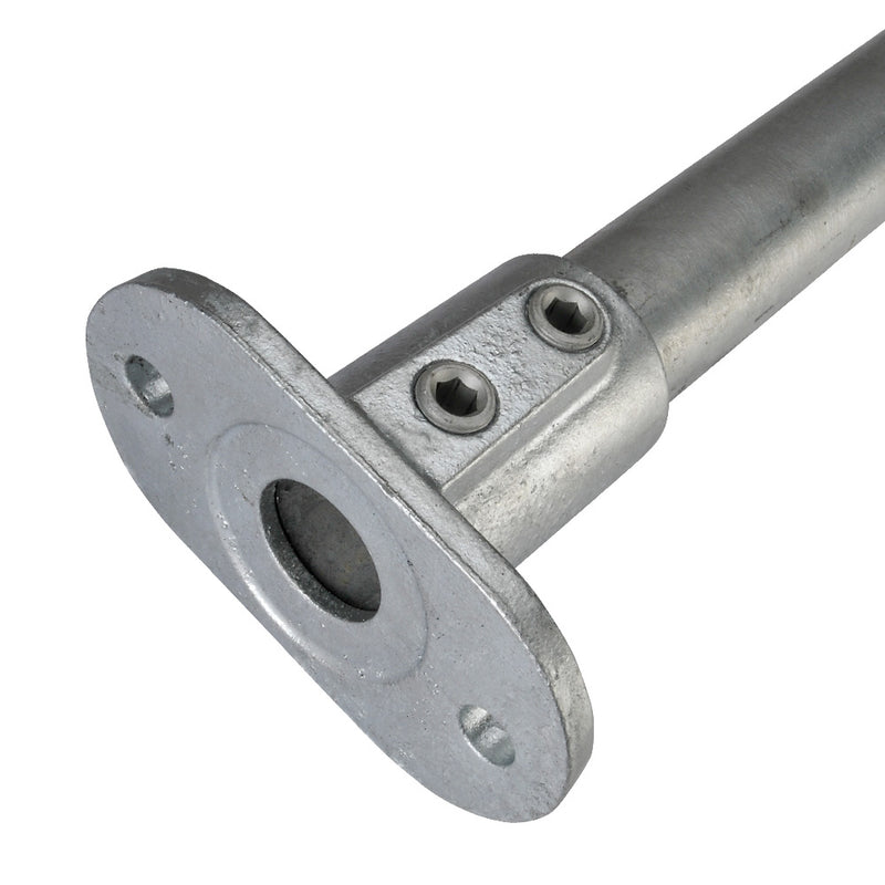 Clearance Galvanised Key Clamp Standard To Suit 42.4mm Tube 500mm Centres